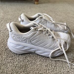 Hoka White Running Shoes